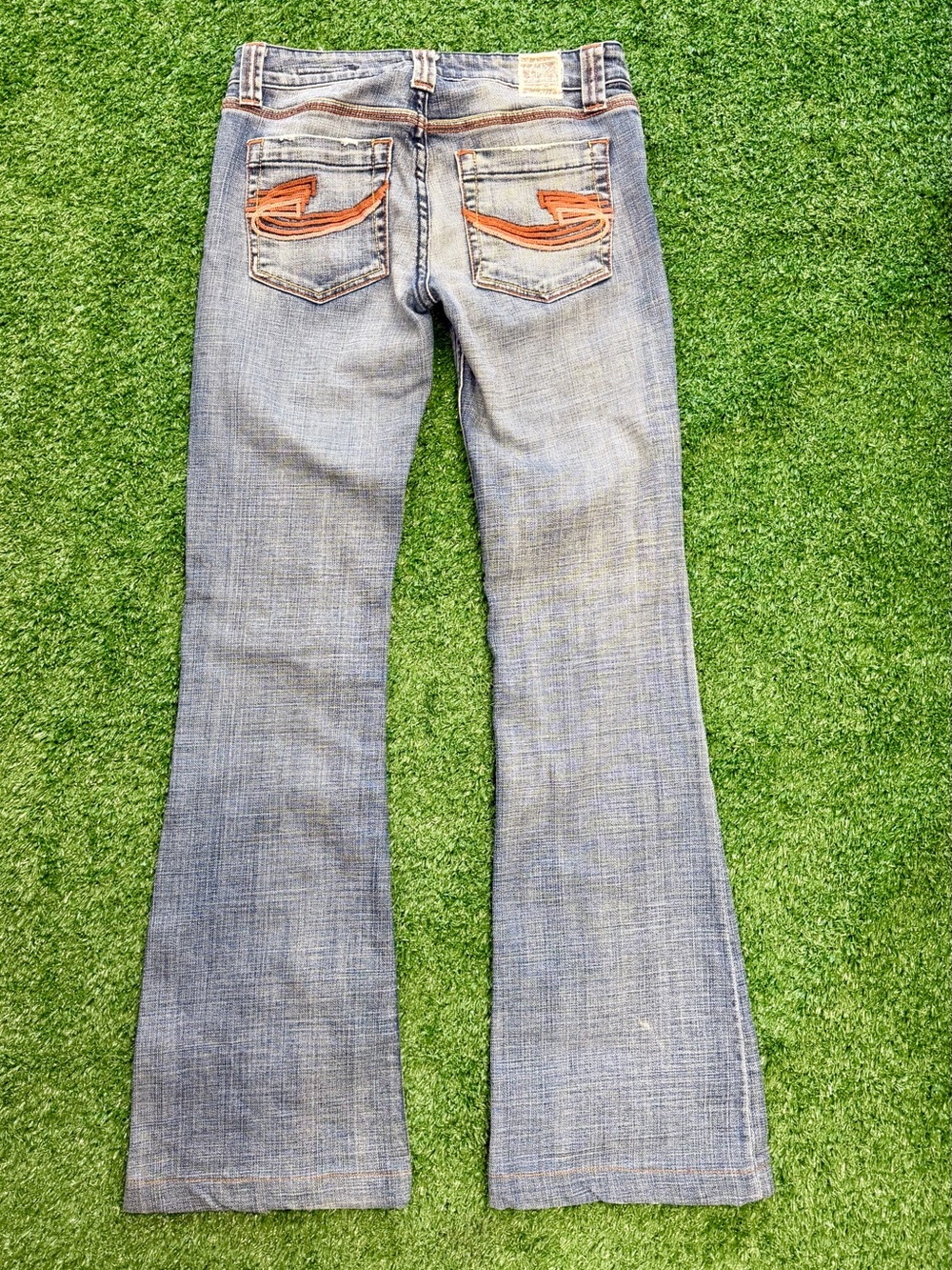 Vintage Chip & Pepper Flared Denim Jeans